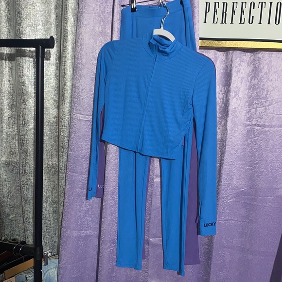 Trendy Blue 2pc Lucky Label Set - Picture 7 of 9